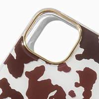 Cow Print Protective Phone Case - Fits iPhone 13/14/15