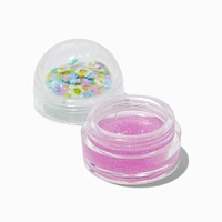 Claire's Club Purple Shaker Lip Gloss Pot