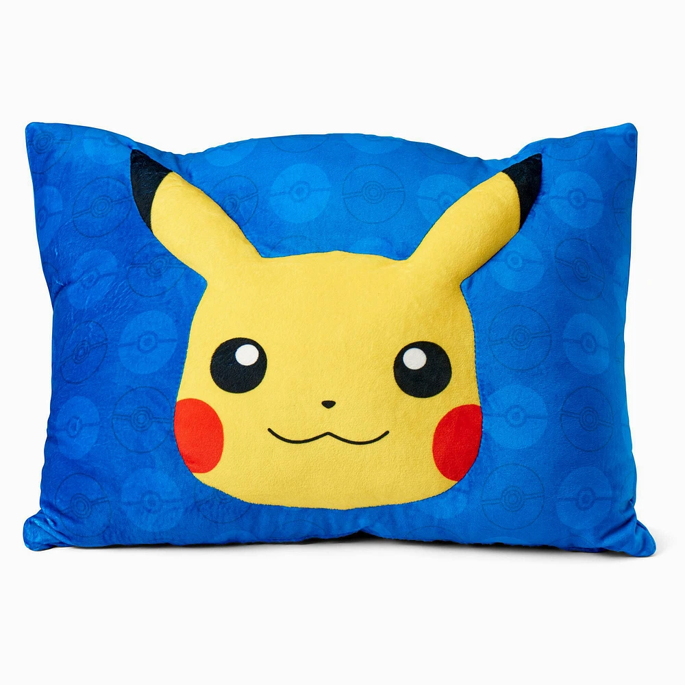 Pokémon™ Pika Pika Silk Touch Throw Blanket with Plush Pocket Pillow (ds)