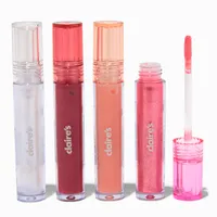 Pink Monochromatic Lip Gloss Wand Set - 4 Pack
