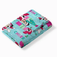 Disney Minnie Mouse Holiday Hugger Pillow & Silk Touch Blanket Set