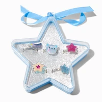 Claire's Club Starry Box Rings - 5 Pack