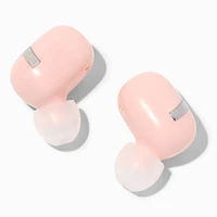 Blush Pink Wireless Earbuds in Case