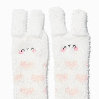 Claire's Club Bunny Cozy Socks