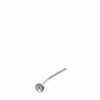 22G Sterling Silver Crystal Nose Stud