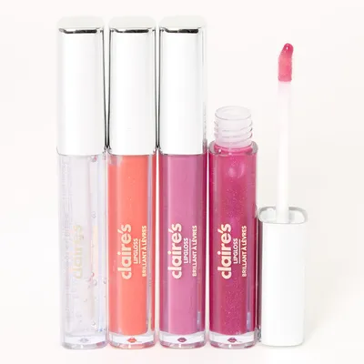 Lilac Dream Shimmer Lip Gloss Set - 4 Pack