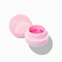 Cotton Candy Cat Carabiner Lip Balm Keychain