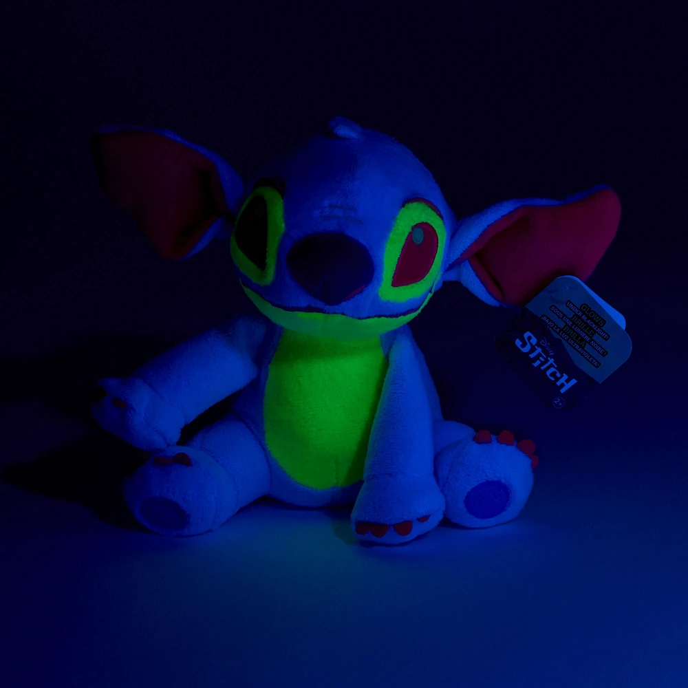 Disney Stitch 6'' Blacklight Plush Toy