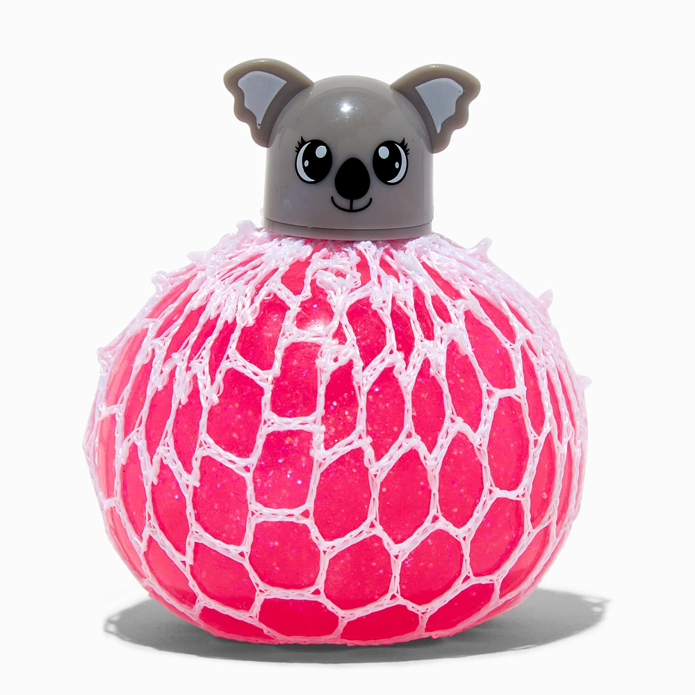 Claire's Exclusive Krazy Koala Squishy Mesh Ball Keychain Fidget Toy - Styles Vary