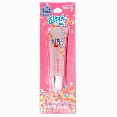 Dippin' Dots® Claire's Exclusive Flavored Lip Gloss Tube - Cotton Candy