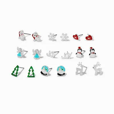 Claire's Nylon Earring Back Replacements | 12 Pack | Clear