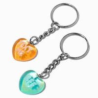 Valentine's Day Candy Heart Best Friends Keychains - 5 Pack