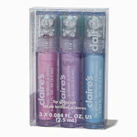 Chrome Bear Lip Gloss Set - 3 Pack