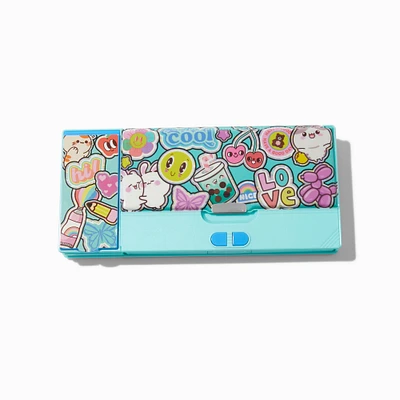 Chibi Characters Compartment Pencil Case