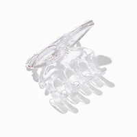 Clear Iridescent Butterfly Hair Claw