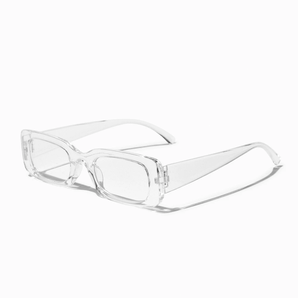 Solar Blue Light Reducing Rectangular Clear Lens Frames