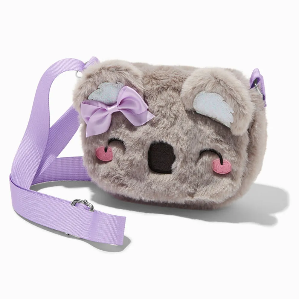 Claire's Club Iridescent Unicorn Mini Backpack - Lilac