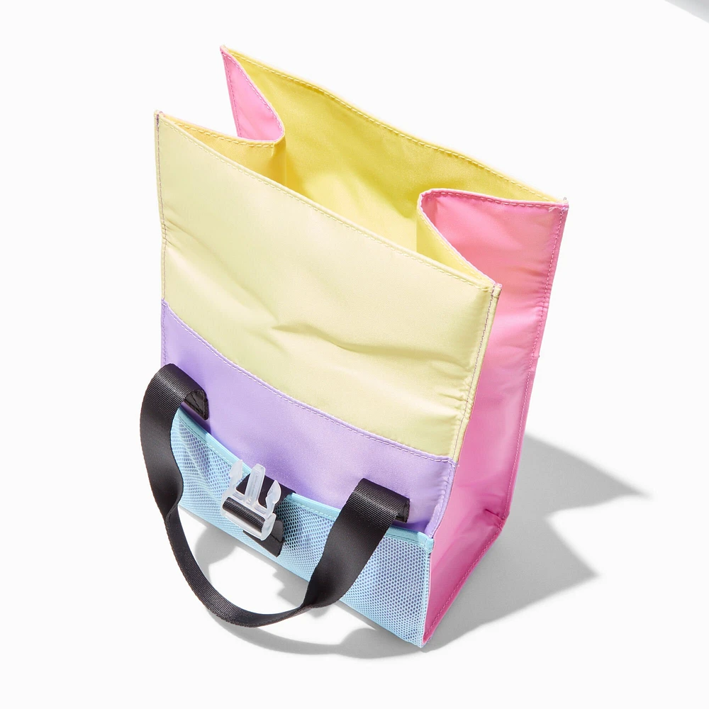 Pastel Colorblock Lunch Box