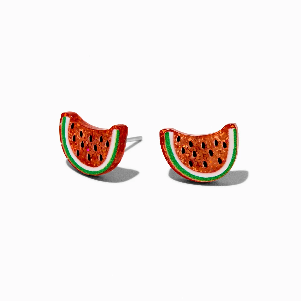 Watermelon Stud Earrings