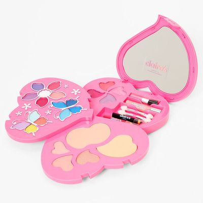Pink Heart Bling Makeup Set