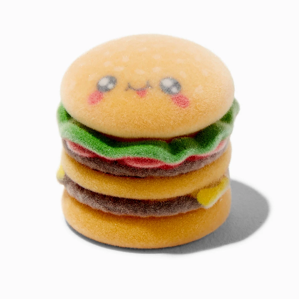 Kawaii Critterz™ Fuzzy Flocked Friends Foodie Collection Blind Bag - Styles Vary