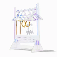 Rainbow Iridescent Mini Rack Jewelry Holder