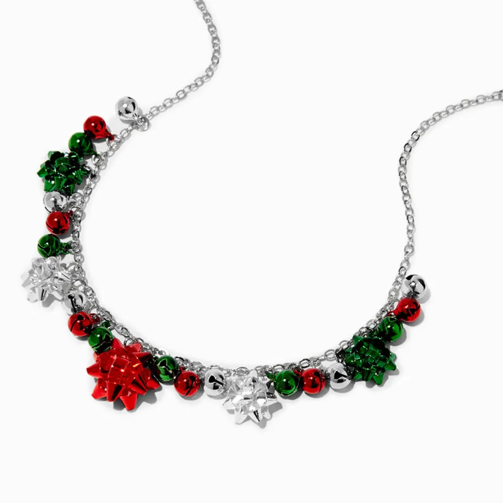 Claire's Jingle Bells Stretch Bracelet