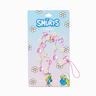 The Smurfs™ Claire's Exclusive Beaded Phone Wrist Strap
