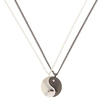 Best Friends Yin Yang Pendant Necklaces - 2 Pack