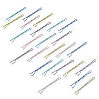 Pastel Rainbow Bobby Pin Cup - 25 Pack