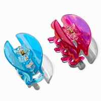 Blue & Purple Jellyfish Hair Claws - 2 Pack