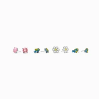 The Smurfs™ Claire's Exclusive Stud Earrings - 4 Pack