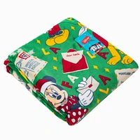 Disney Mickey Mouse Dear Santa Silk Touch Throw Blanket