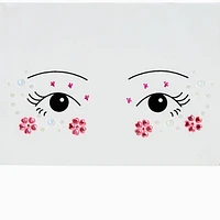 Pink Daisy & Pearl Eye Gems