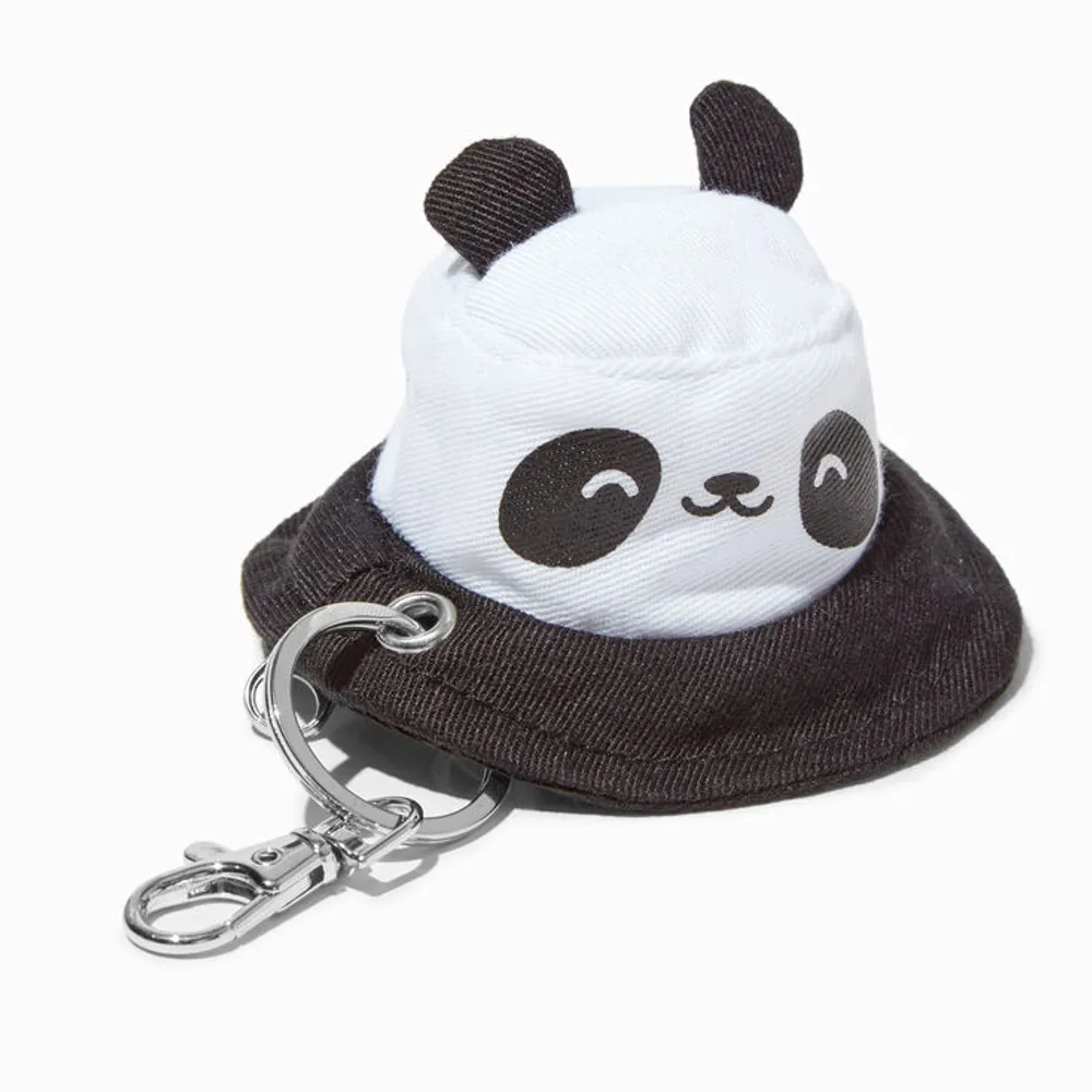 Panda Bucket Hat Keychain