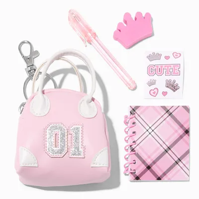 Pink Y2K 4'' Handbag Stationery Set