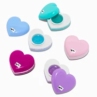 Macaron Heart Lip Gloss Set - 5 Pack