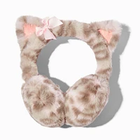 Claire's Club Leopard Ear Muffs