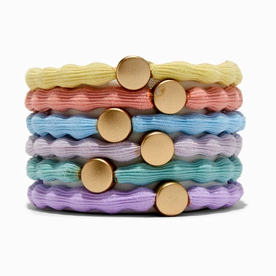 Spring Bubble Hair Ties - 6 Pack