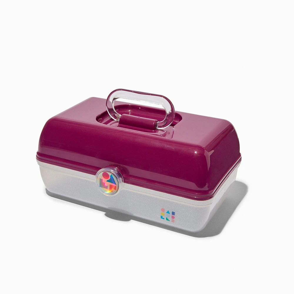 Caboodles® White & Red On The Go Girl™ Makeup Case