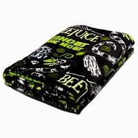 Beetlejuice™ Silk Touch Throw Blanket