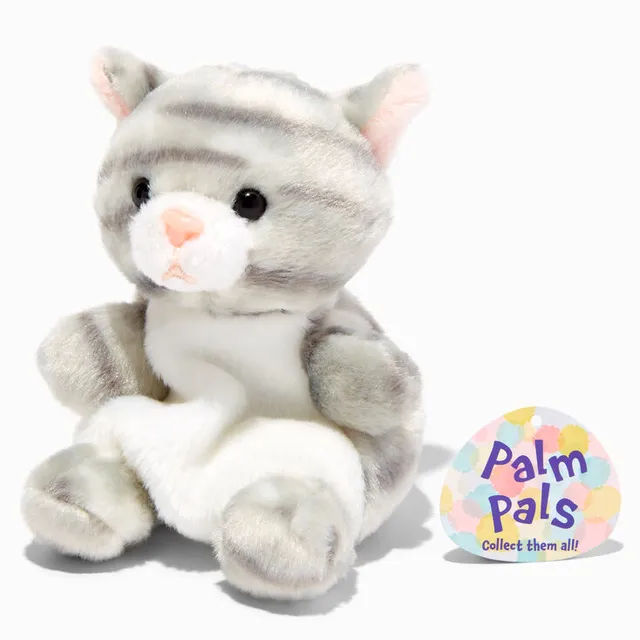 Aurora - Mini Gray Palm Pals - 5 Lucian Wolf - Adorable Stuffed
