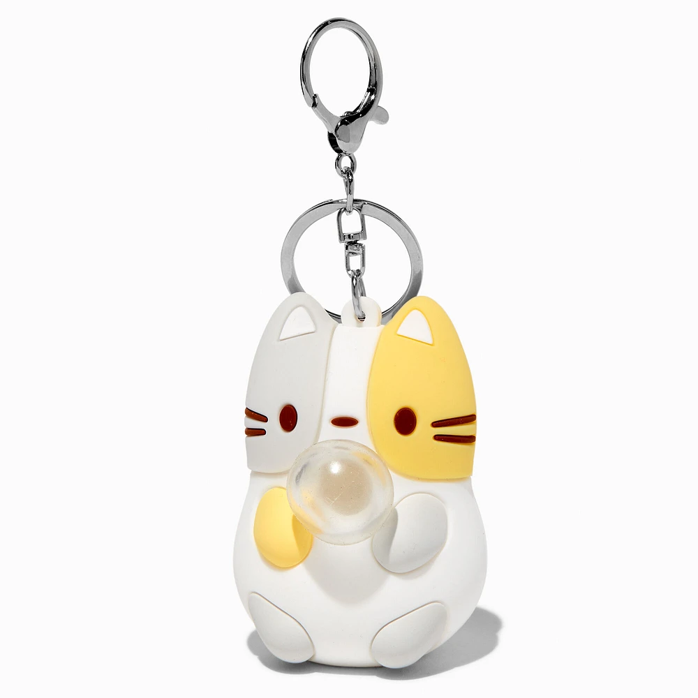 Calico Cat Squeeze Keychain