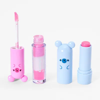 Chibi Panda Lip Gloss Set - 2 Pack