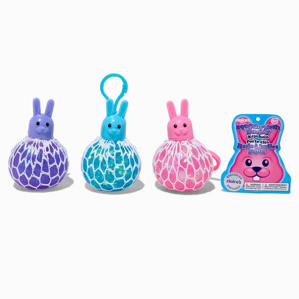 Claire's Exclusive Bunny Mesh Ball Fidget Toy - Styles Vary