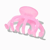 Pink Jelly Spider Hair Claw