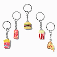 Glitter Junk Food Best Friends Keychains - 5 Pack