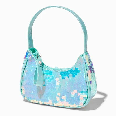 Claire's Club Mermaid Iridescent Sequin Shoulder Bag