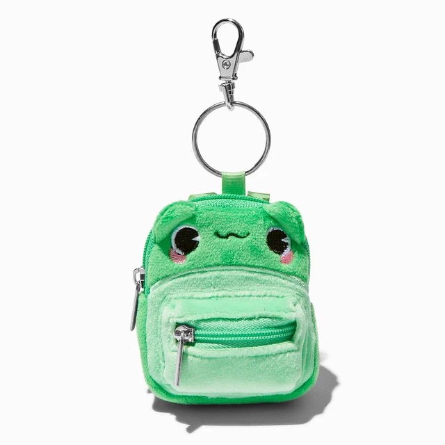 claires mini backpack Claire's Mini Backpack Keychain Claire's Green Frog Mini Backpack  Keychain Liberty Center