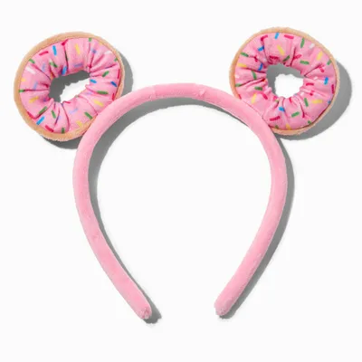 Pink Sprinkle Donut Ears Headband